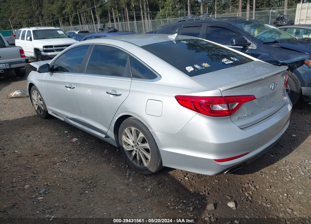 2015 HYUNDAI SONATA SPORT VIN: 5NPE34AF8FH072406