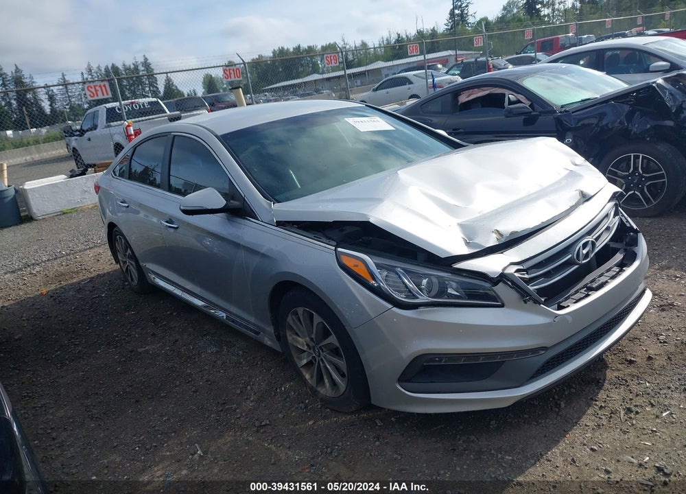 2015 HYUNDAI SONATA SPORT VIN: 5NPE34AF8FH072406