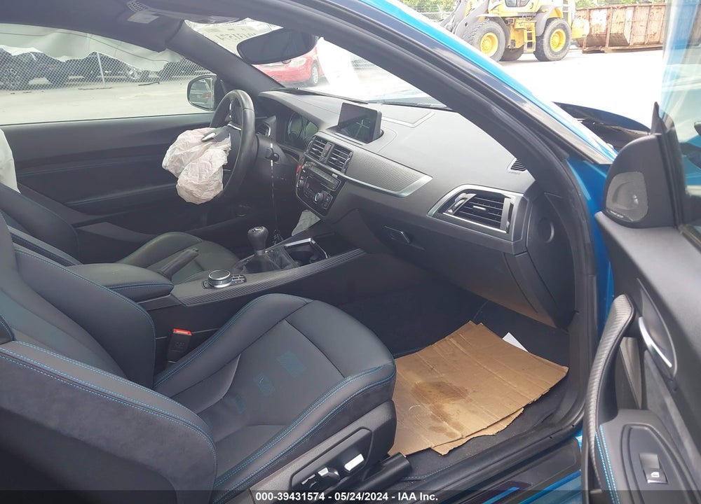 2021 BMW M2 COMPETITION VIN: WBS2U7C01M7J66342