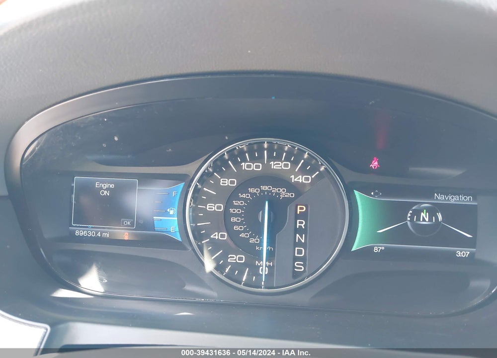 2014 FORD EDGE SEL VIN: 2FMDK3JC2EBB74837
