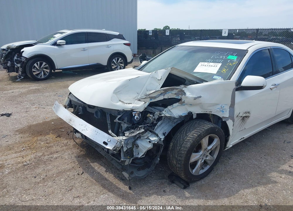 2010 ACURA TSX 2.4 VIN: JH4CU2F6XAC031540