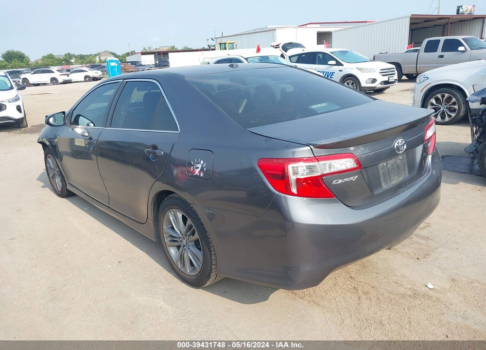 2013 TOYOTA CAMRY SE VIN: 4T1BF1FK9DU278301