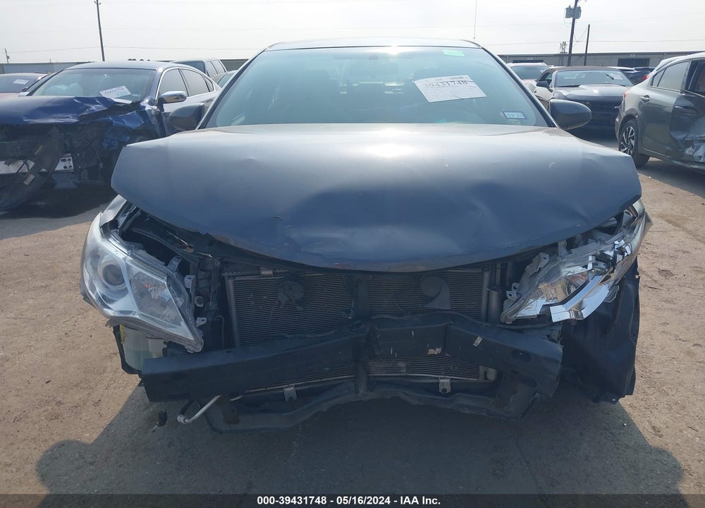 2013 TOYOTA CAMRY SE VIN: 4T1BF1FK9DU278301