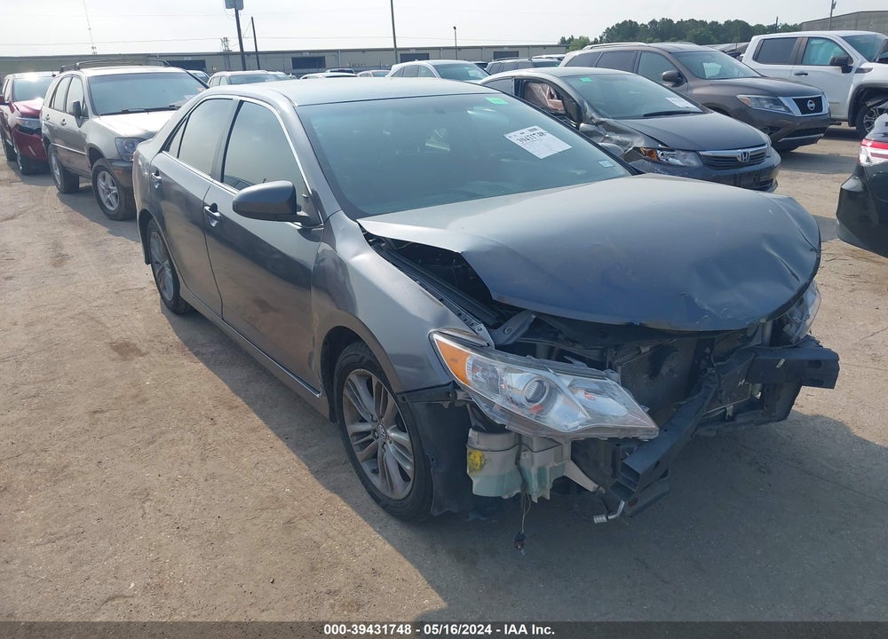 2013 TOYOTA CAMRY SE VIN: 4T1BF1FK9DU278301