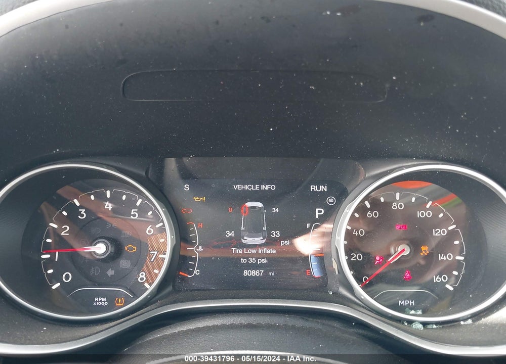 2019 JEEP COMPASS LIMITED 4X4 VIN: 3C4NJDCB0KT843418