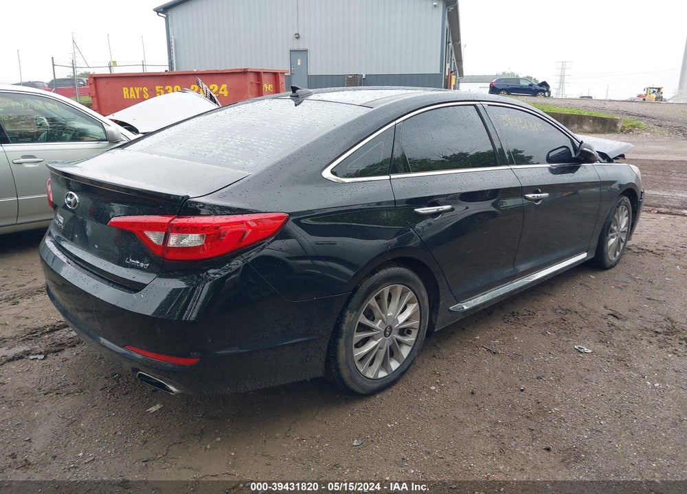 2015 HYUNDAI SONATA LIMITED VIN: 5NPE34AF2FH167107