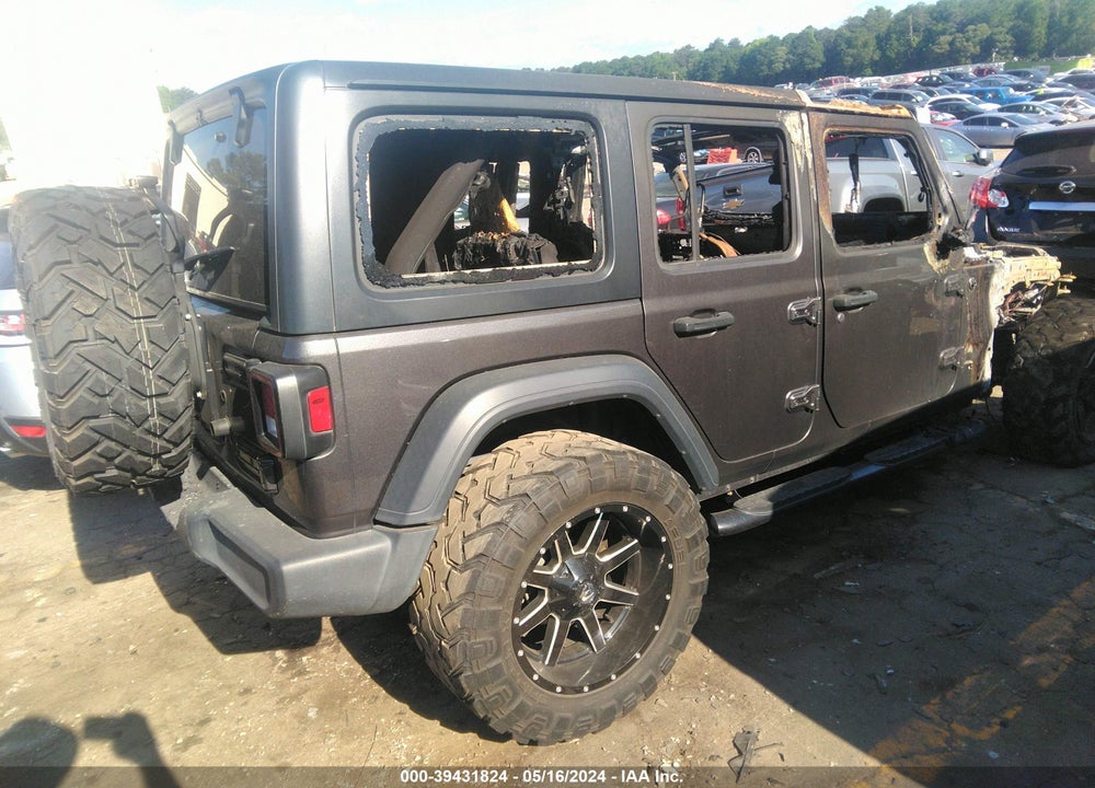 2020 JEEP WRANGLER UNLIMITED SPORT S 4X4 VIN: 1C4HJXDNXLW181611