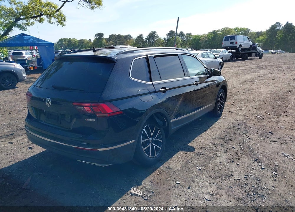 2021 VOLKSWAGEN TIGUAN 2.0T SE/2.0T SE R-LINE BLACK/2.0T SEL VIN: 3VV2B7AX6MM078634