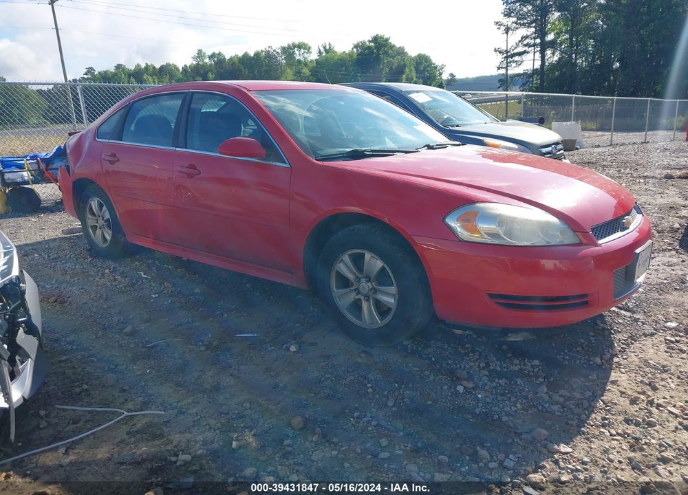2013 CHEVROLET IMPALA LS VIN: 2G1WF5E35D1226367
