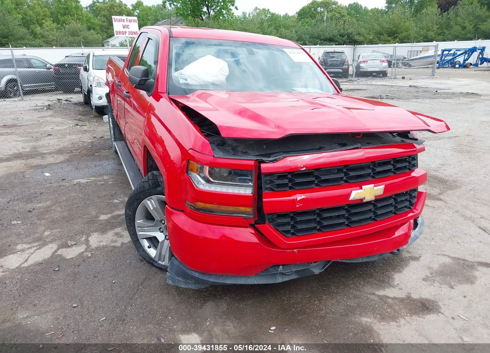 2018 CHEVROLET SILVERADO 1500 CUSTOM VIN: 1GCVKPEH1JZ116568