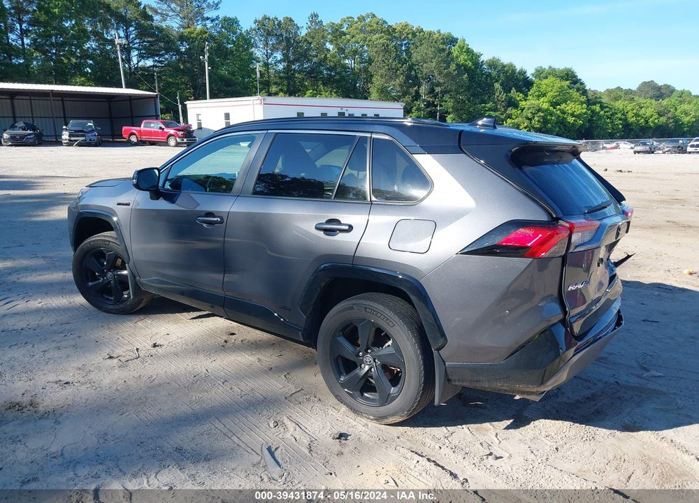 2021 TOYOTA RAV4 XSE HYBRID VIN: 2T3E6RFV6MW014207