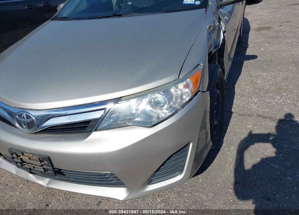 2013 TOYOTA CAMRY LE VIN: 4T4BF1FK4DR317396