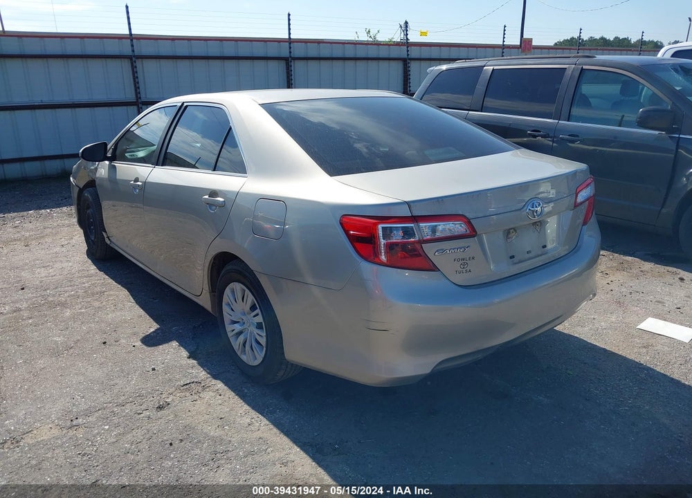 2013 TOYOTA CAMRY LE VIN: 4T4BF1FK4DR317396