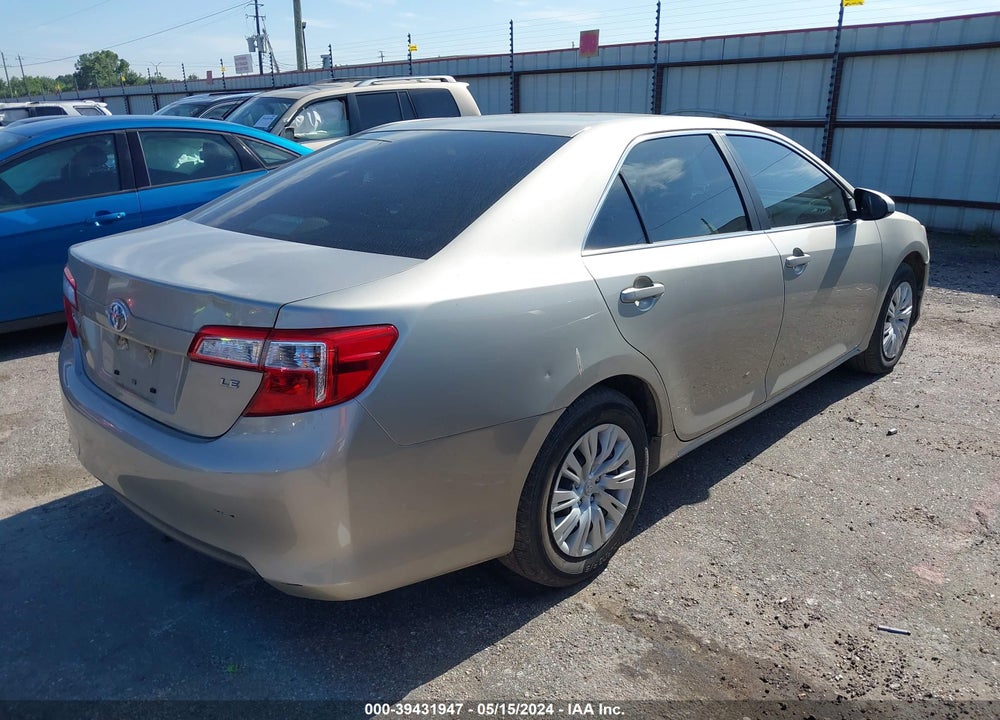 2013 TOYOTA CAMRY LE VIN: 4T4BF1FK4DR317396