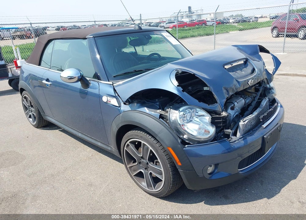 2010 MINI COOPER S VIN: WMWMS3C52ATY08271