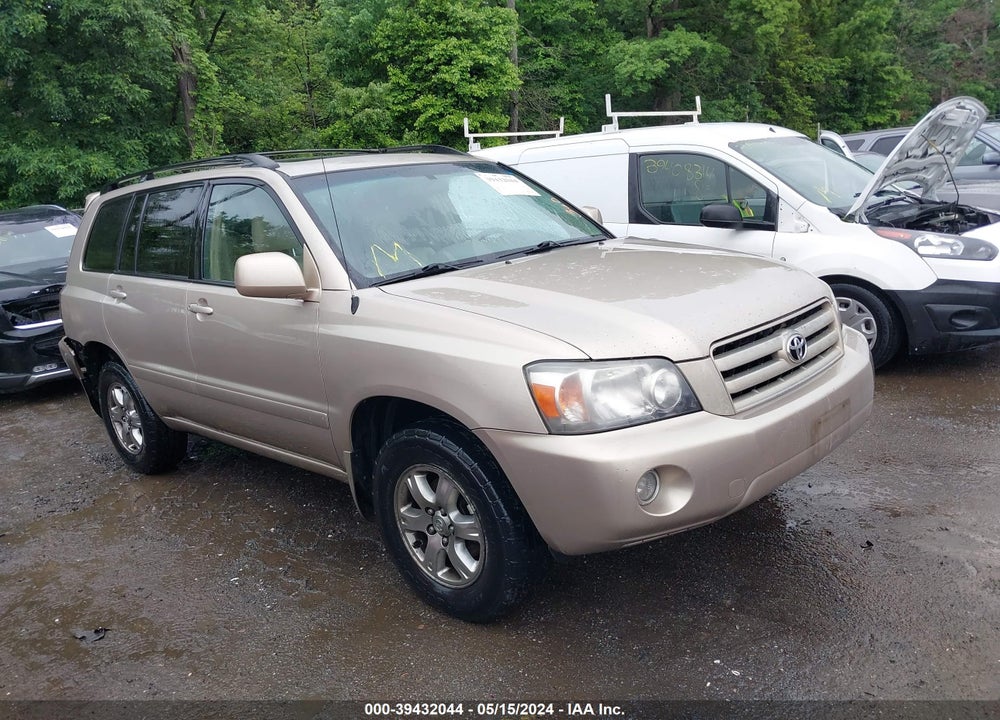 2007 TOYOTA HIGHLANDER V6 VIN: JTEHP21A770190872