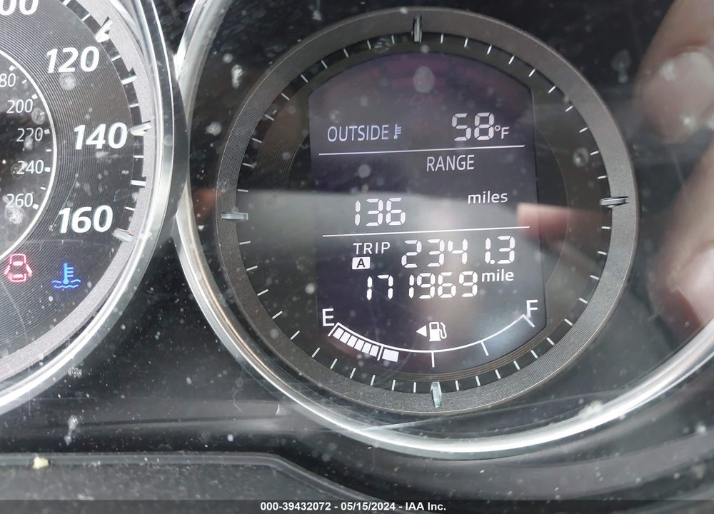 2014 MAZDA 6 I TOURING VIN: JM1GJ1V69E1134781