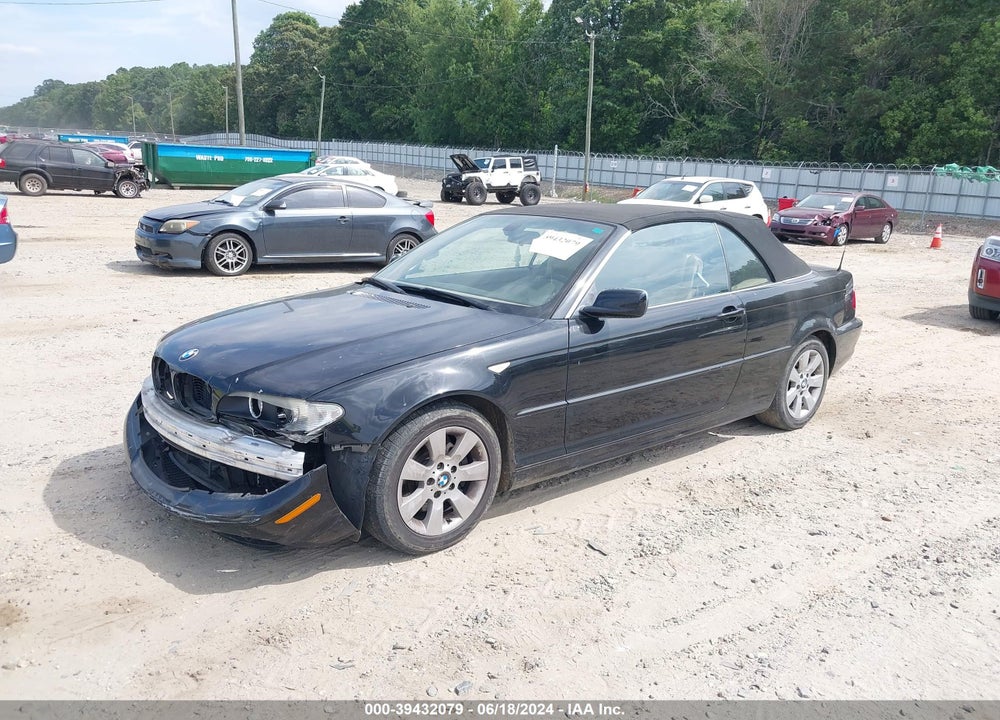 2006 BMW 325CI VIN: WBABW33466PX85502