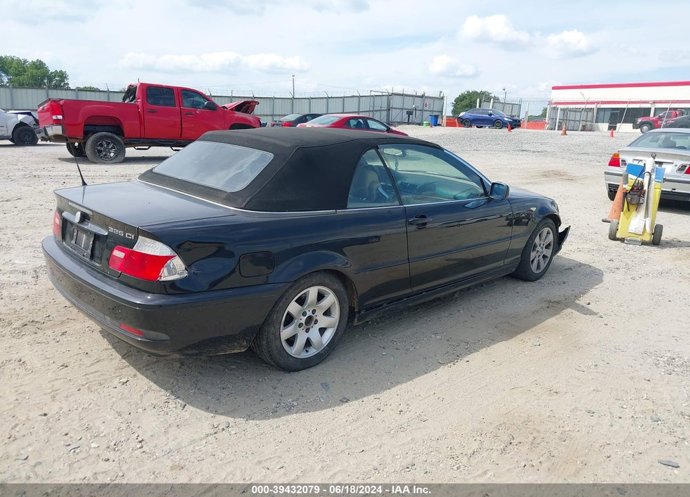 2006 BMW 325CI VIN: WBABW33466PX85502