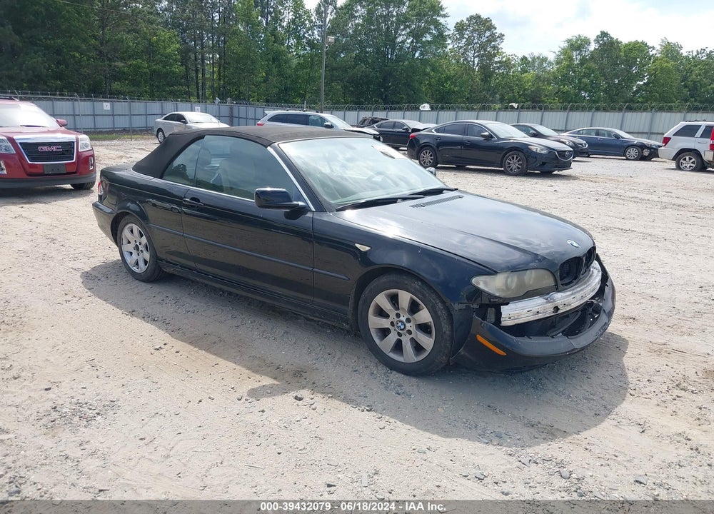 2006 BMW 325CI VIN: WBABW33466PX85502