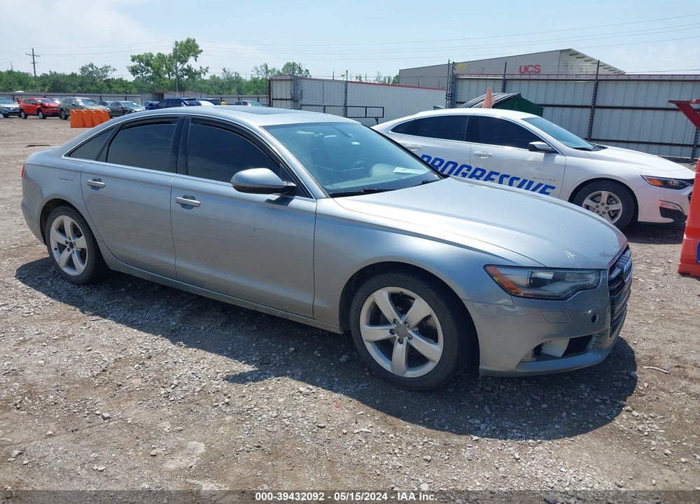 2012 AUDI A6 2.0T PREMIUM VIN: WAUDFAFC8CN160770