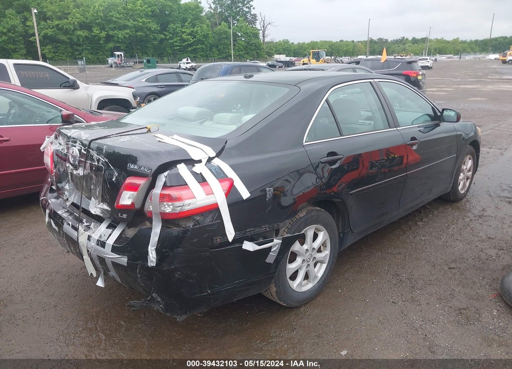 2010 TOYOTA CAMRY LE VIN: 4T1BF3EK0AU050096