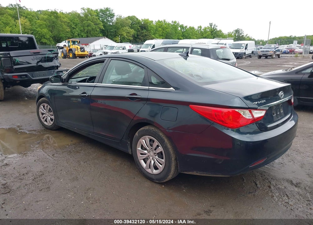 2011 HYUNDAI SONATA VIN: 5NPEB4AC2BH250006