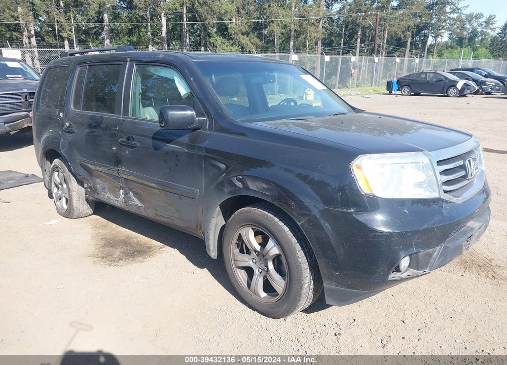 2013 HONDA PILOT EX-L VIN: 5FNYF4H77DB069608