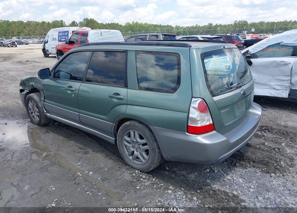 2007 SUBARU FORESTER 2.5X L.L. BEAN EDITION VIN: JF1SG67637H714630