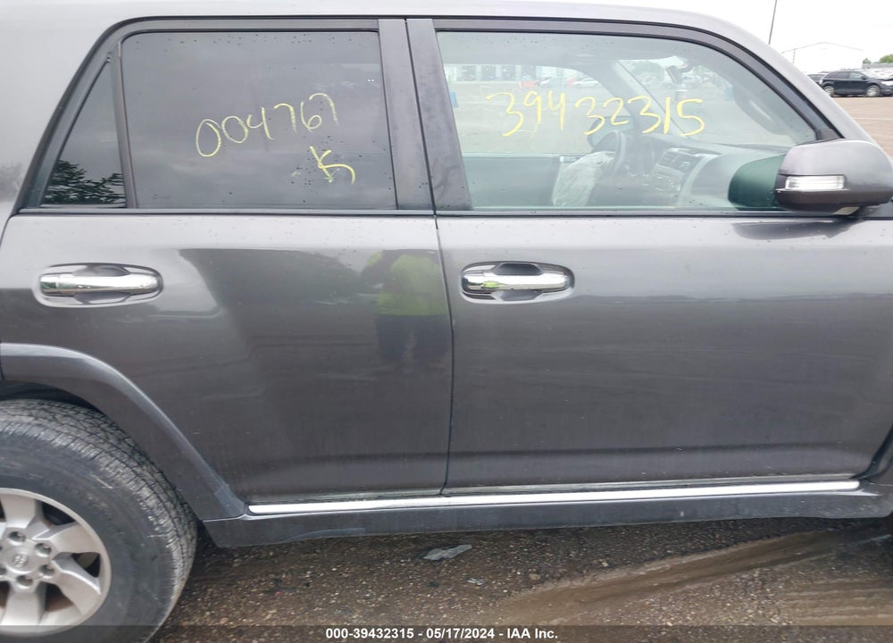 2010 TOYOTA 4RUNNER SR5 V6 VIN: JTEBU5JR2A5004767