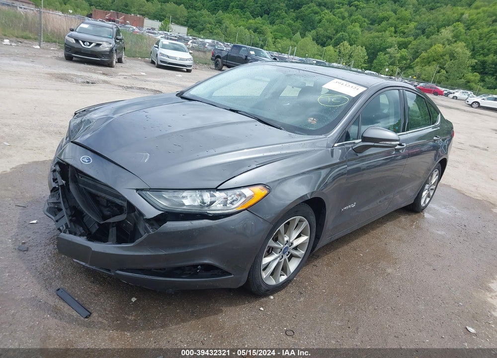 2017 FORD FUSION HYBRID VIN: 3FA6P0LU8HR413337