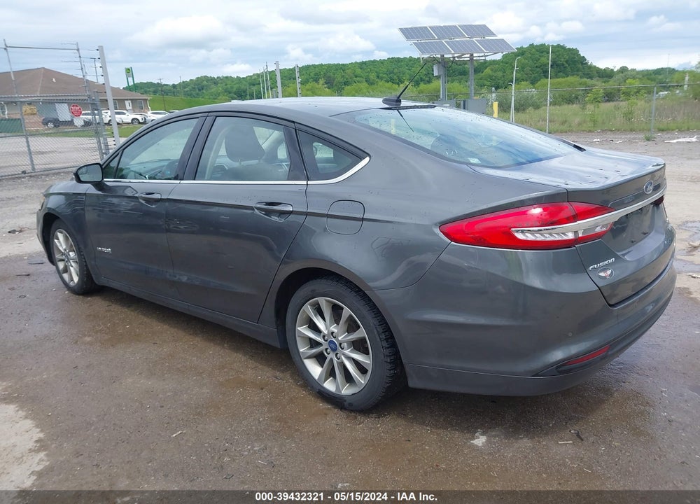 2017 FORD FUSION HYBRID VIN: 3FA6P0LU8HR413337