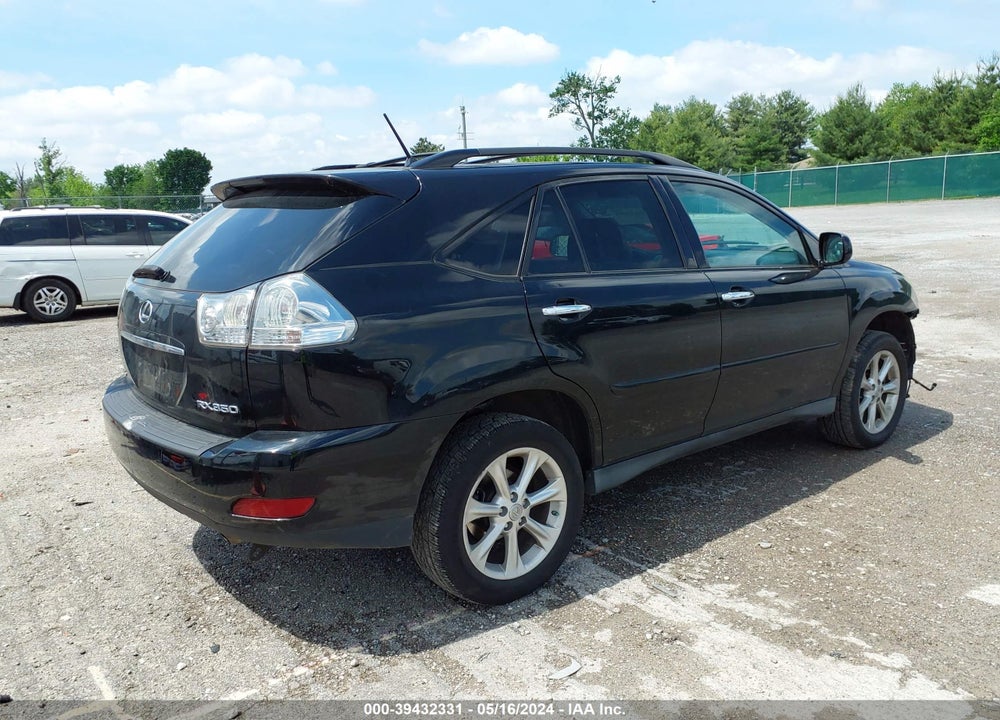 2009 LEXUS RX 350 VIN: 2T2HK31U59C122626
