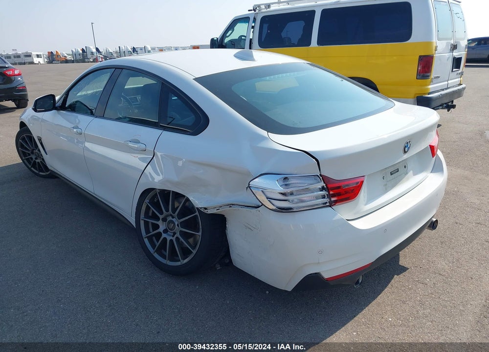 2015 BMW 435I GRAN COUPE XDRIVE VIN: WBA4B3C54FGV48262
