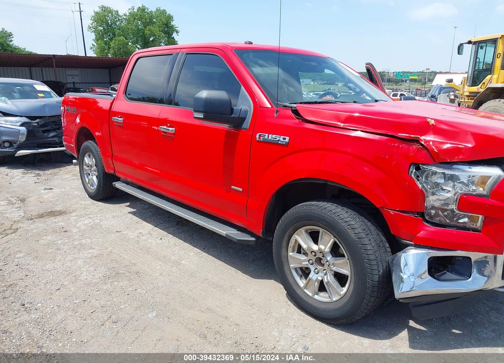 2016 FORD F-150 XLT VIN: 1FTEW1EP7GKD09365