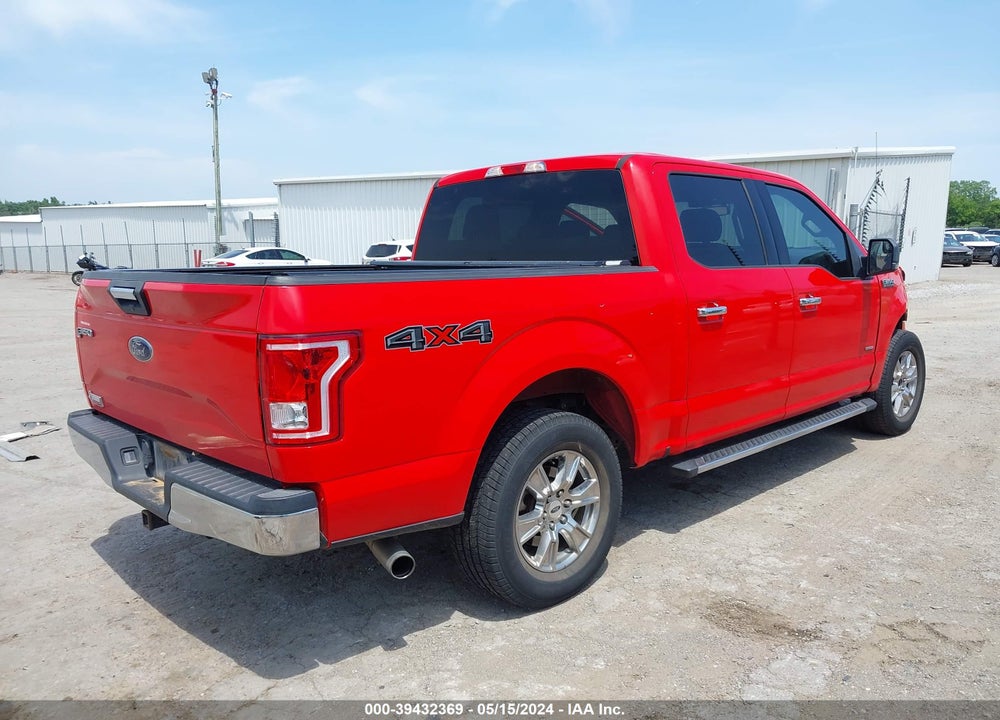 2016 FORD F-150 XLT VIN: 1FTEW1EP7GKD09365