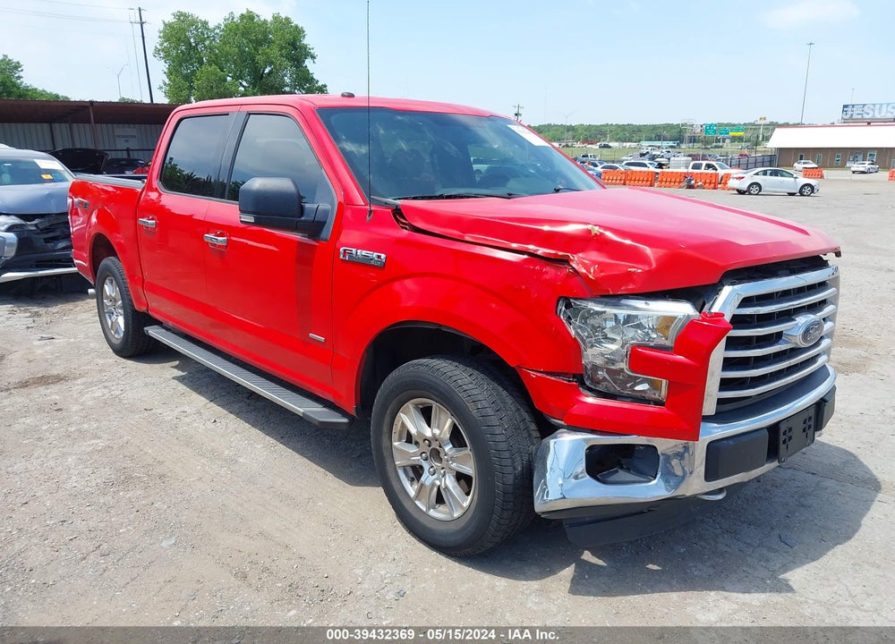 2016 FORD F-150 XLT VIN: 1FTEW1EP7GKD09365