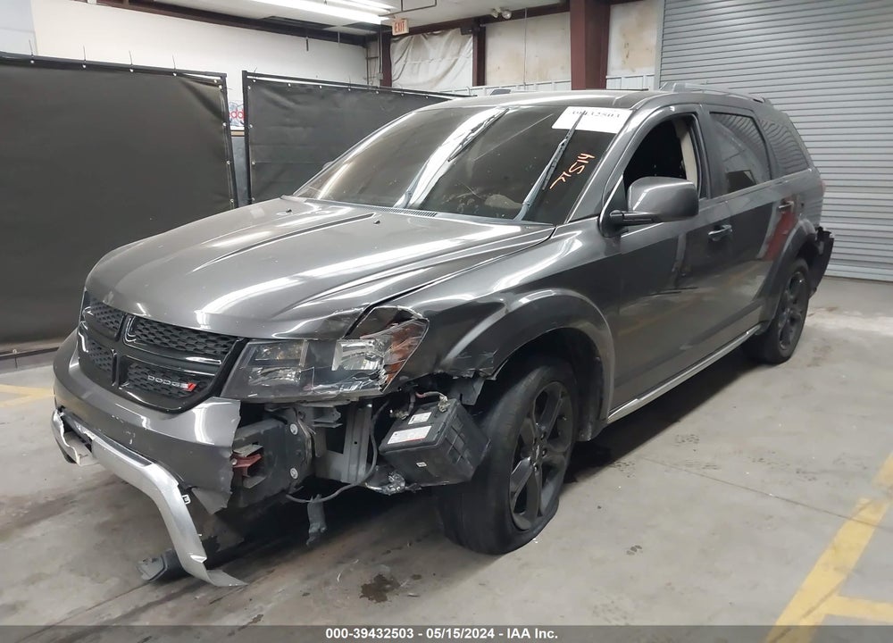 2018 DODGE JOURNEY CROSSROAD VIN: 3C4PDCGG5JT322788