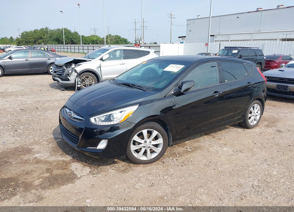 2014 HYUNDAI ACCENT SE VIN: KMHCU5AE1EU188130