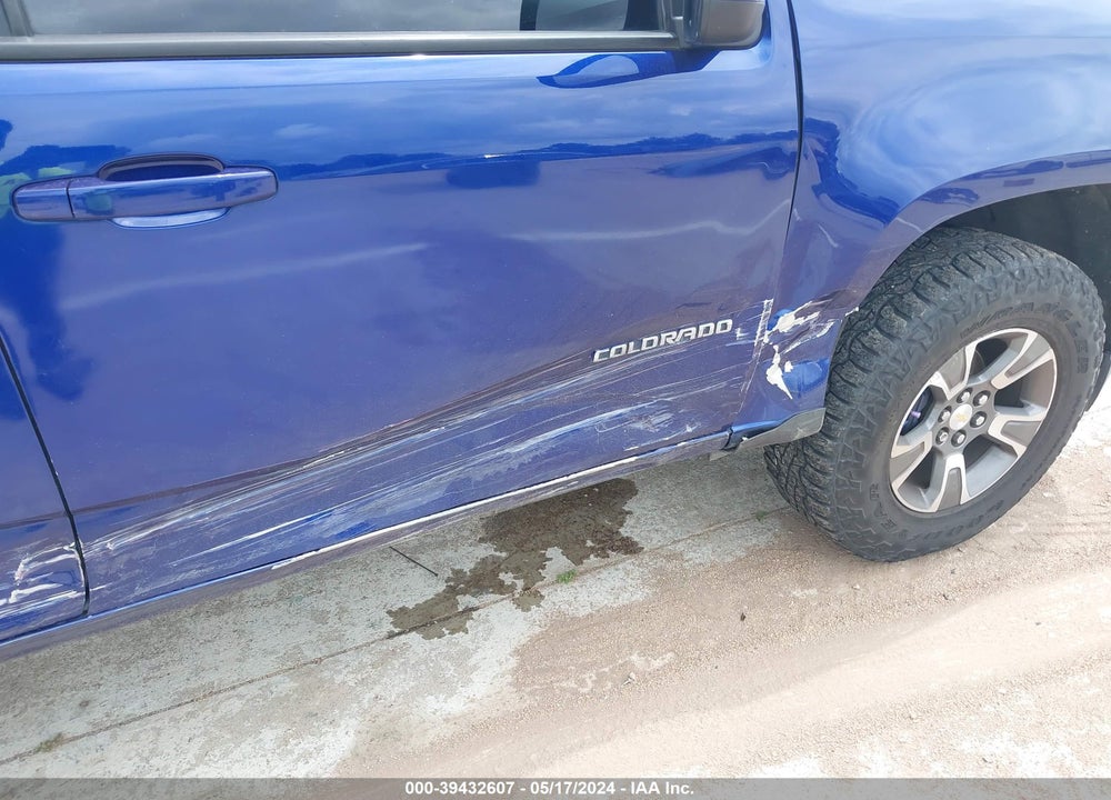 2016 CHEVROLET COLORADO Z71 VIN: 1GCGTDE35G1109624