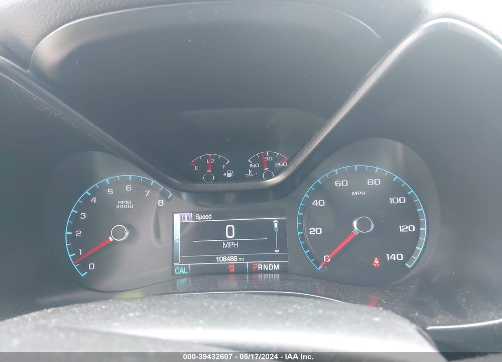 2016 CHEVROLET COLORADO Z71 VIN: 1GCGTDE35G1109624