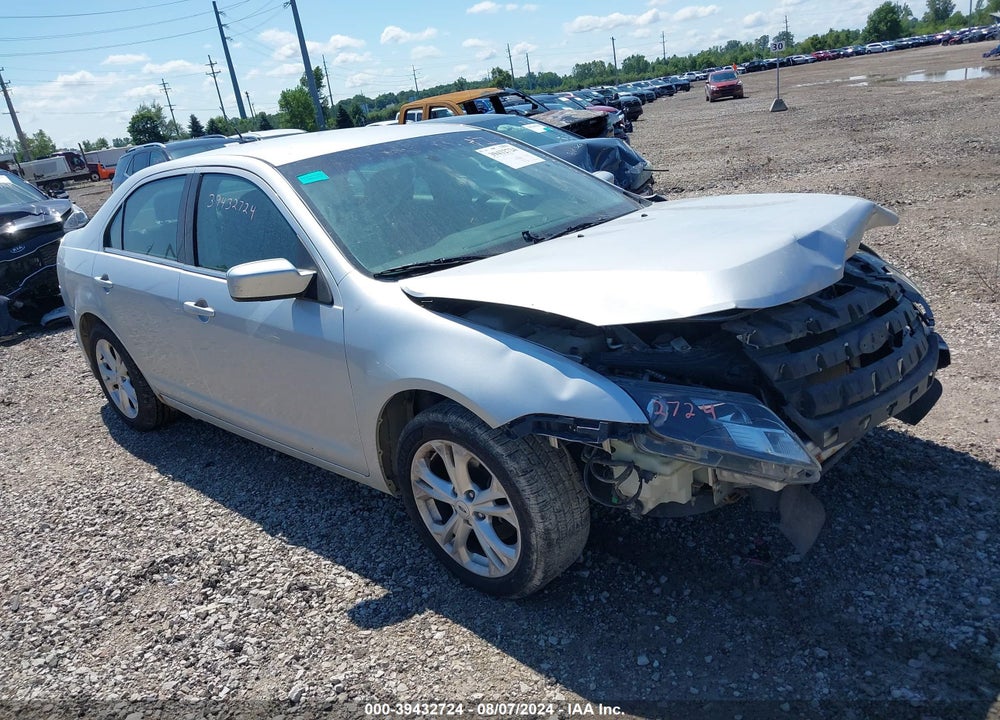 2012 FORD FUSION SE VIN: 3FAHP0HA4CR285307