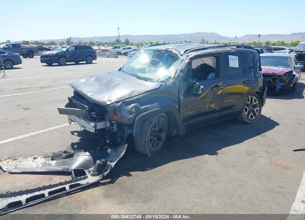 2018 JEEP RENEGADE LATITUDE FWD VIN: ZACCJABB5JPJ31111