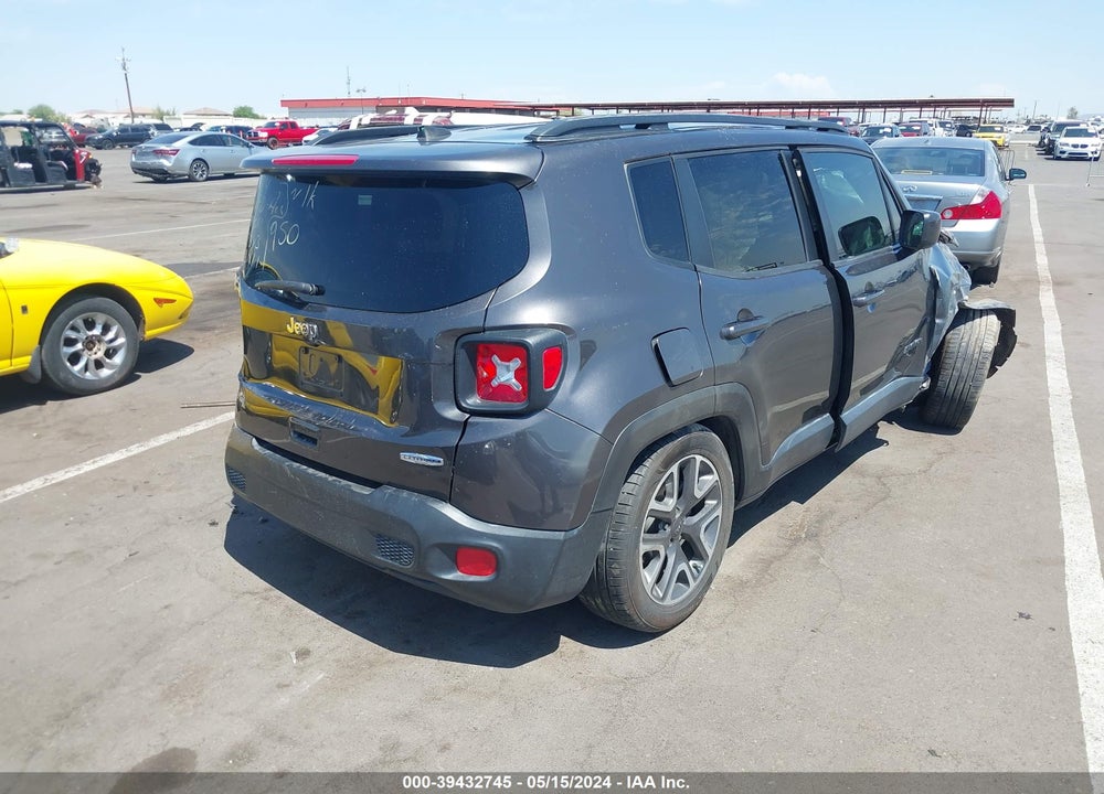 2018 JEEP RENEGADE LATITUDE FWD VIN: ZACCJABB5JPJ31111