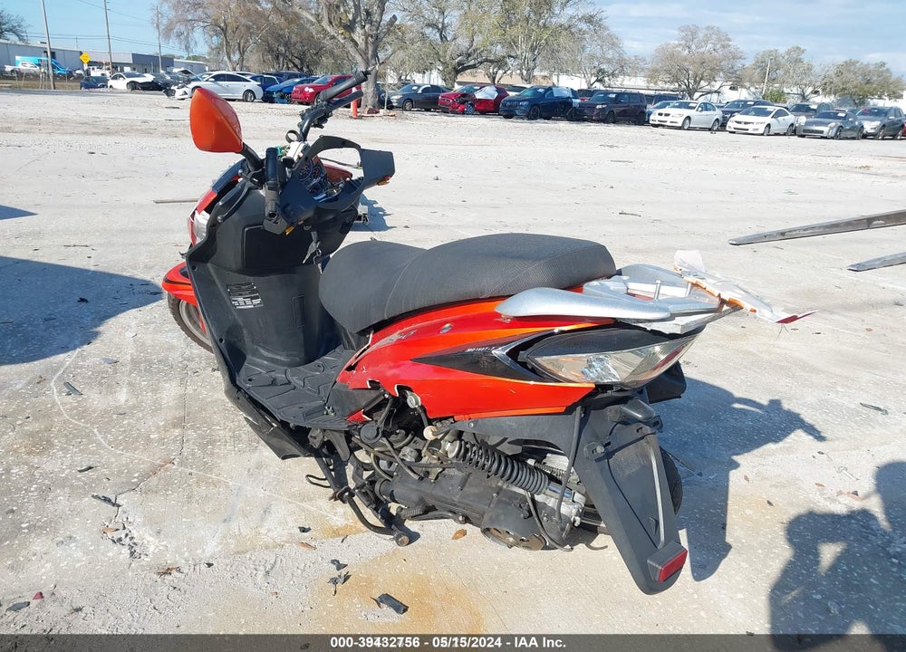 2017 TAIZHOU SCOOTER GATOR 150-F VIN: LYDM7TKH0H1500508