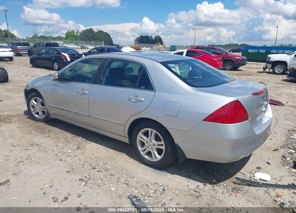 2007 HONDA ACCORD 2.4 SE VIN: 1HGCM56327A209469