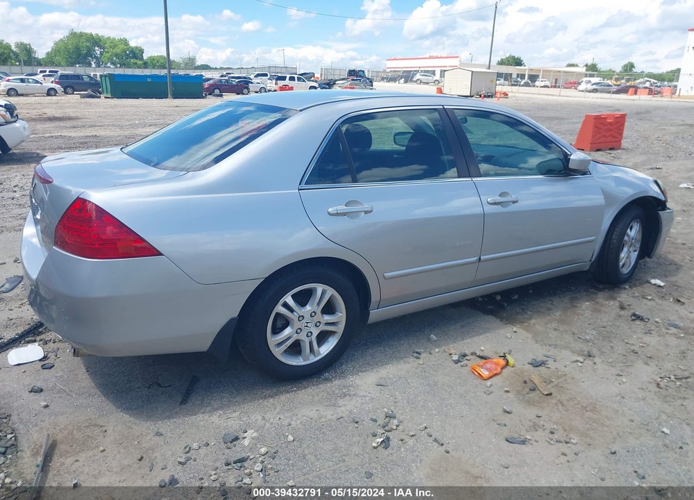 2007 HONDA ACCORD 2.4 SE VIN: 1HGCM56327A209469