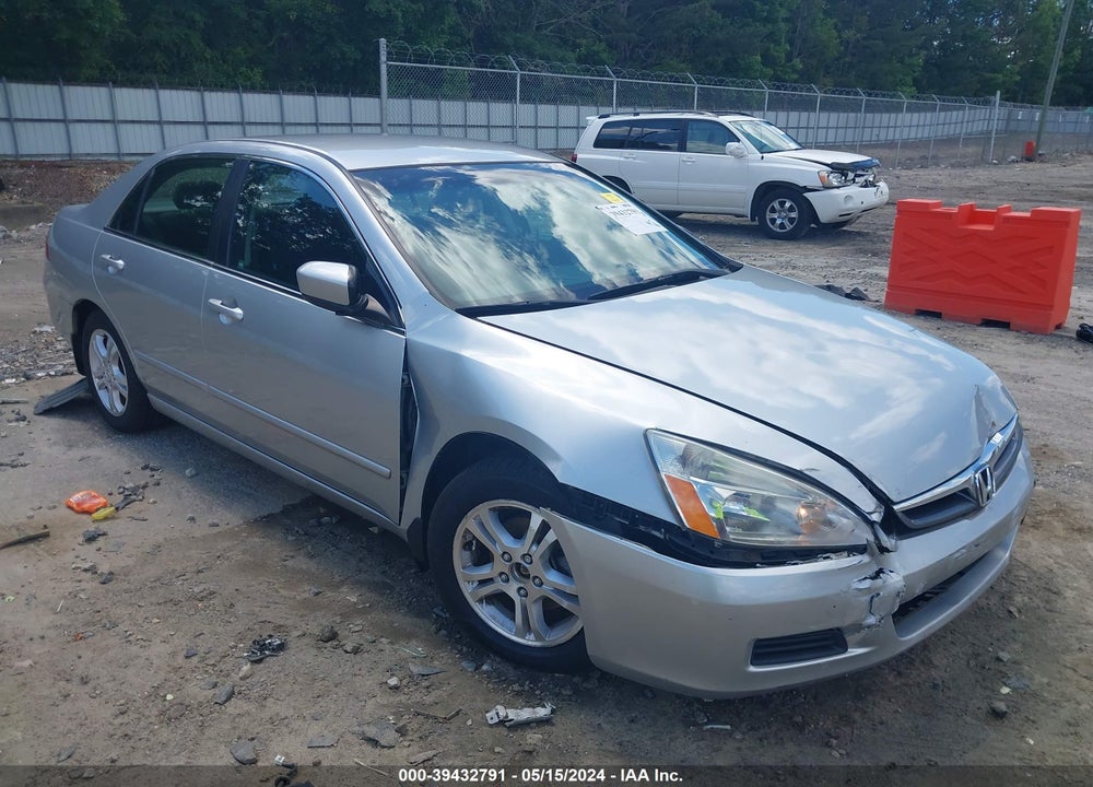 2007 HONDA ACCORD 2.4 SE VIN: 1HGCM56327A209469