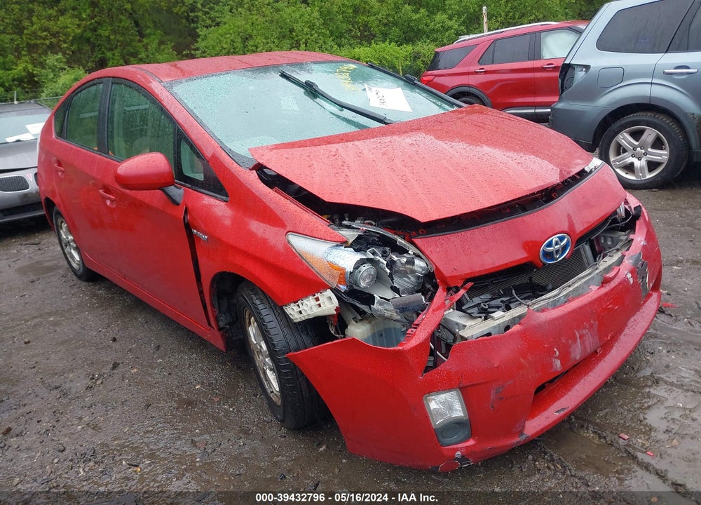 2010 TOYOTA PRIUS II VIN: JTDKN3DU6A1270581