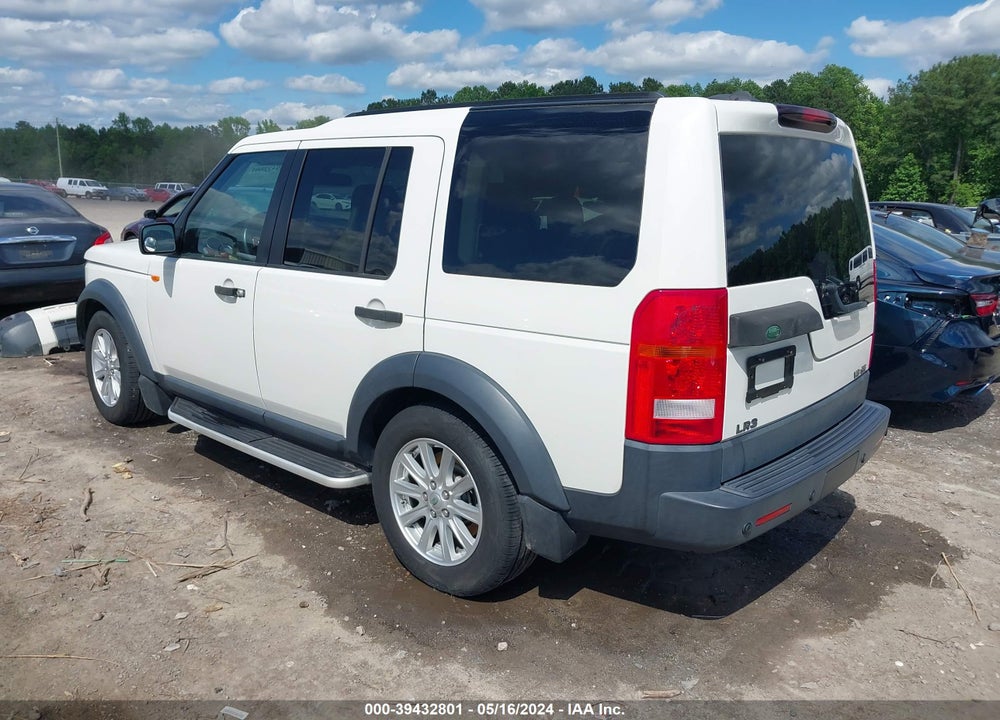 2007 LAND ROVER LR3 V8 SE VIN: SALAE25417A422255